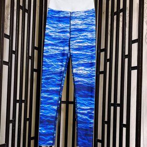 Printful Custom Art Leggings - Small, Ocean Design